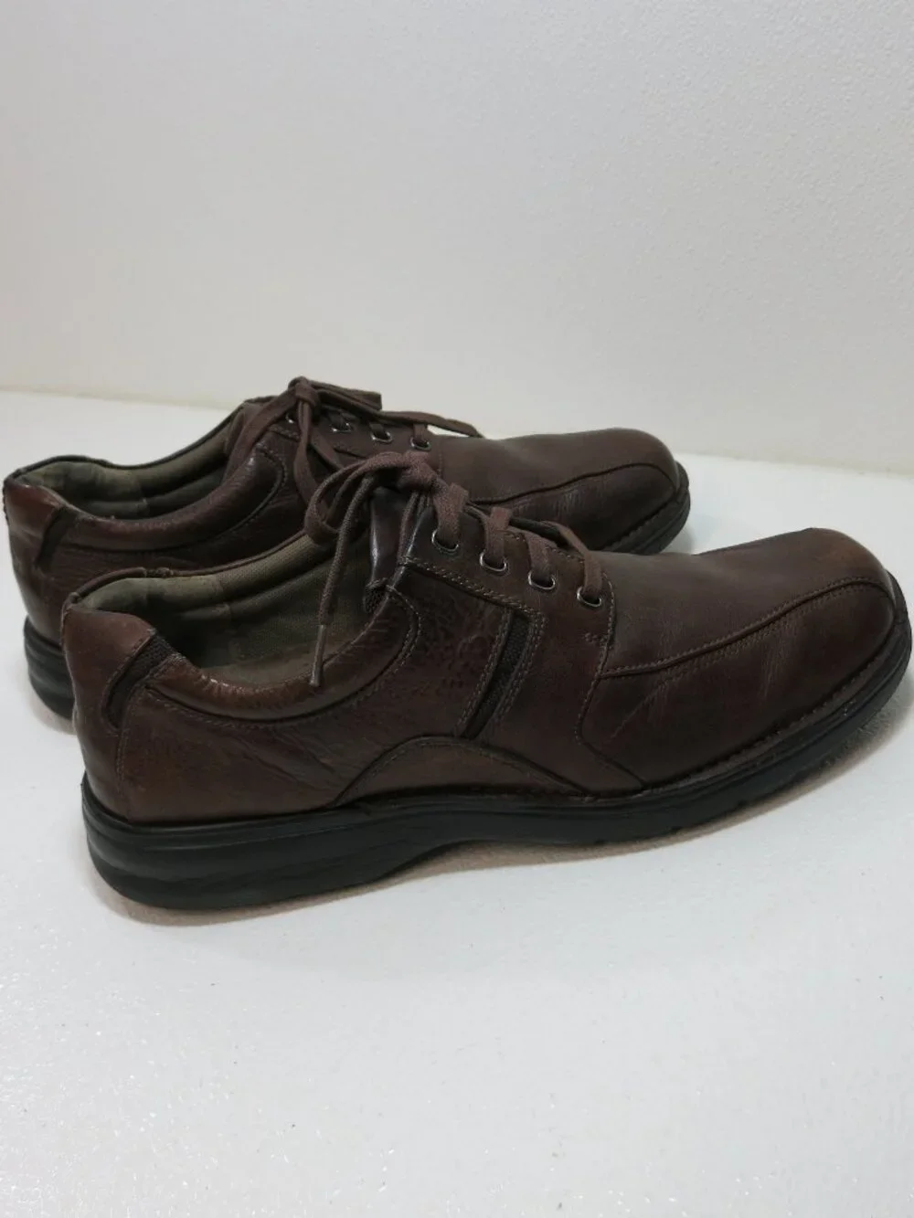 Clarks Oil Tanned Leather Casual Dress Men's Oxfords Casual Footwear Sz 13 M